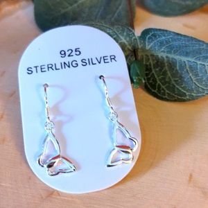 COPY - 925 Sterling Silver Earrings Butterfly Dangle  Women's Jewelry